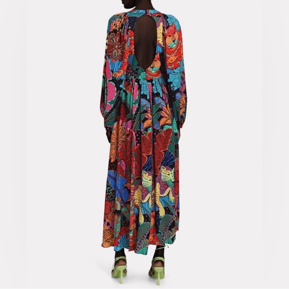 FARM Rio Multicolor Floral Maxi Dress - Picture 3 of 12